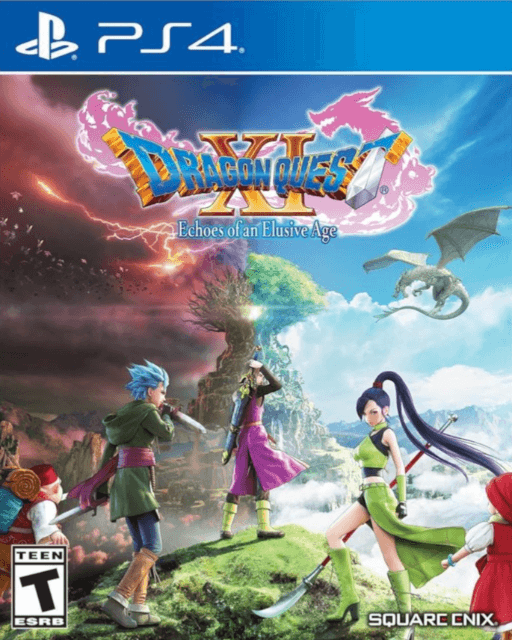 Dragon Quest XI box art for Playstation 4